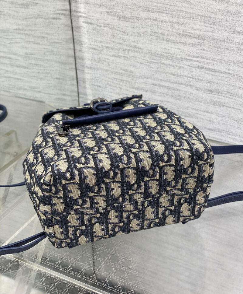 Christian Dior Kids' Backpack Dark Blue